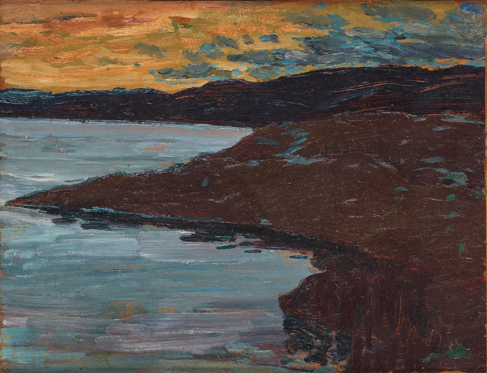 "Höststämning" (Torne träsk).