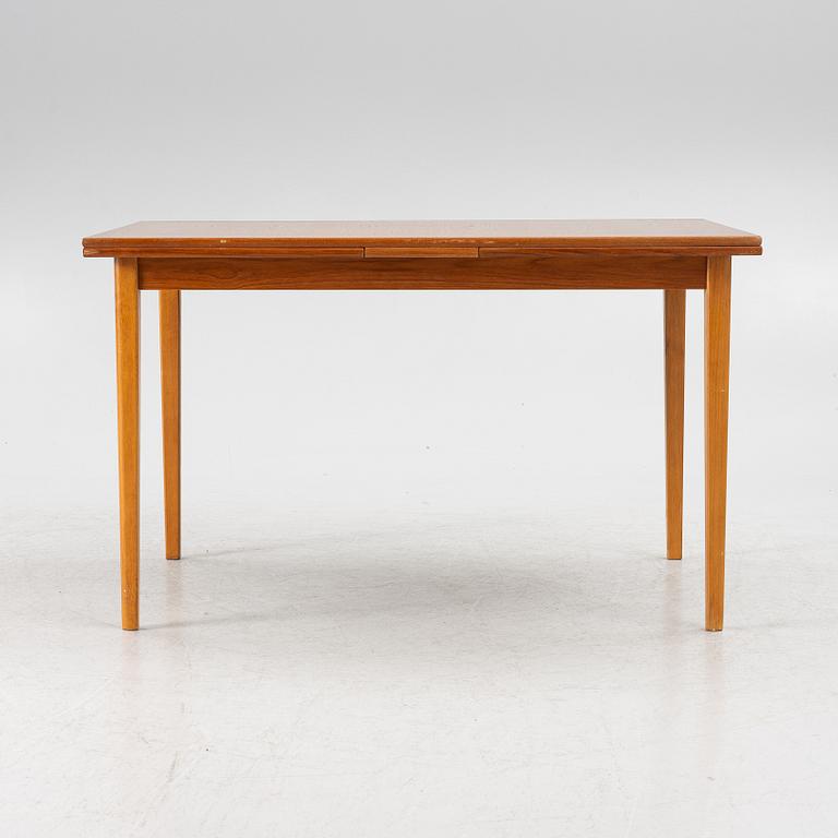 A dining table, teak, 1960s.