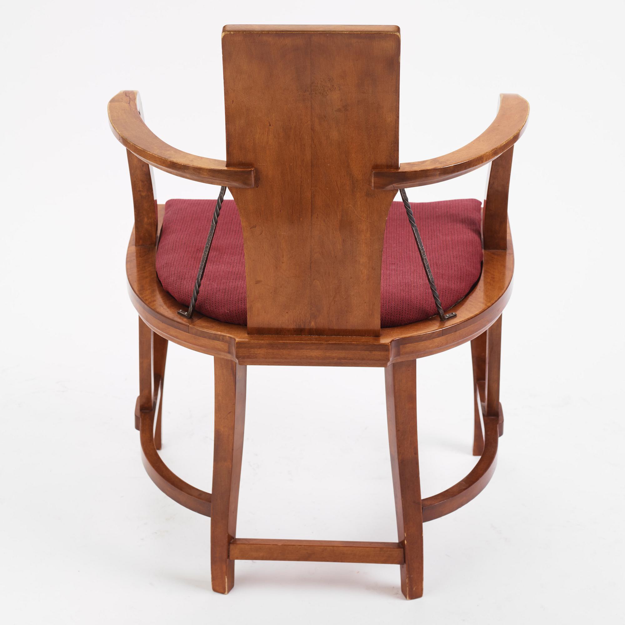 Carl Westman, attributed, armchair, Art Nouveau, 1920s..