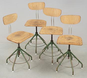 STOLAR, 4 st, industri, omkring 1900-talets mitt.