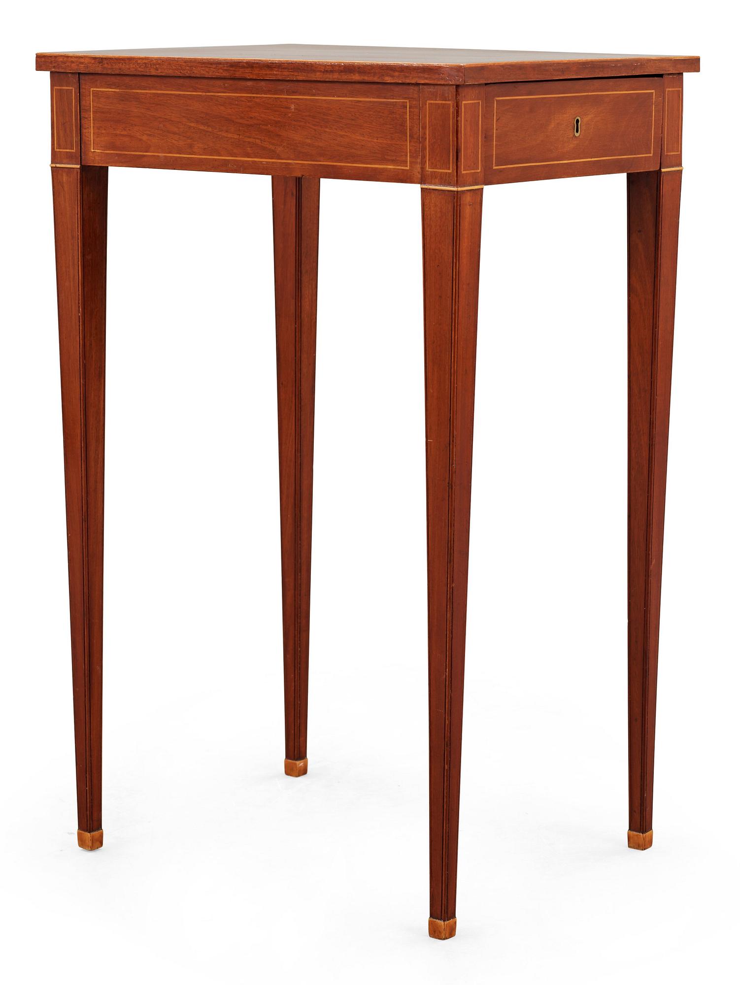 A late Gustavian table by J. C. Linning.