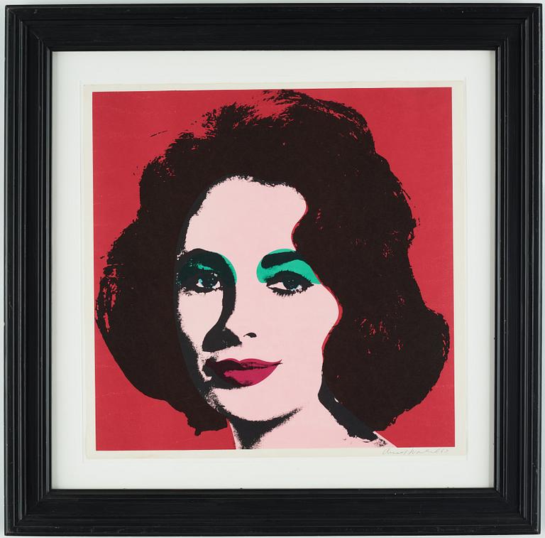 Andy Warhol, "Liz".