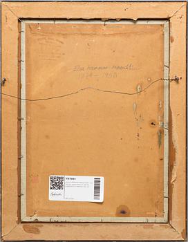 ELSA HAMMAR-MOESCHLIN, oil on canvas, relined, signed and dated -06.