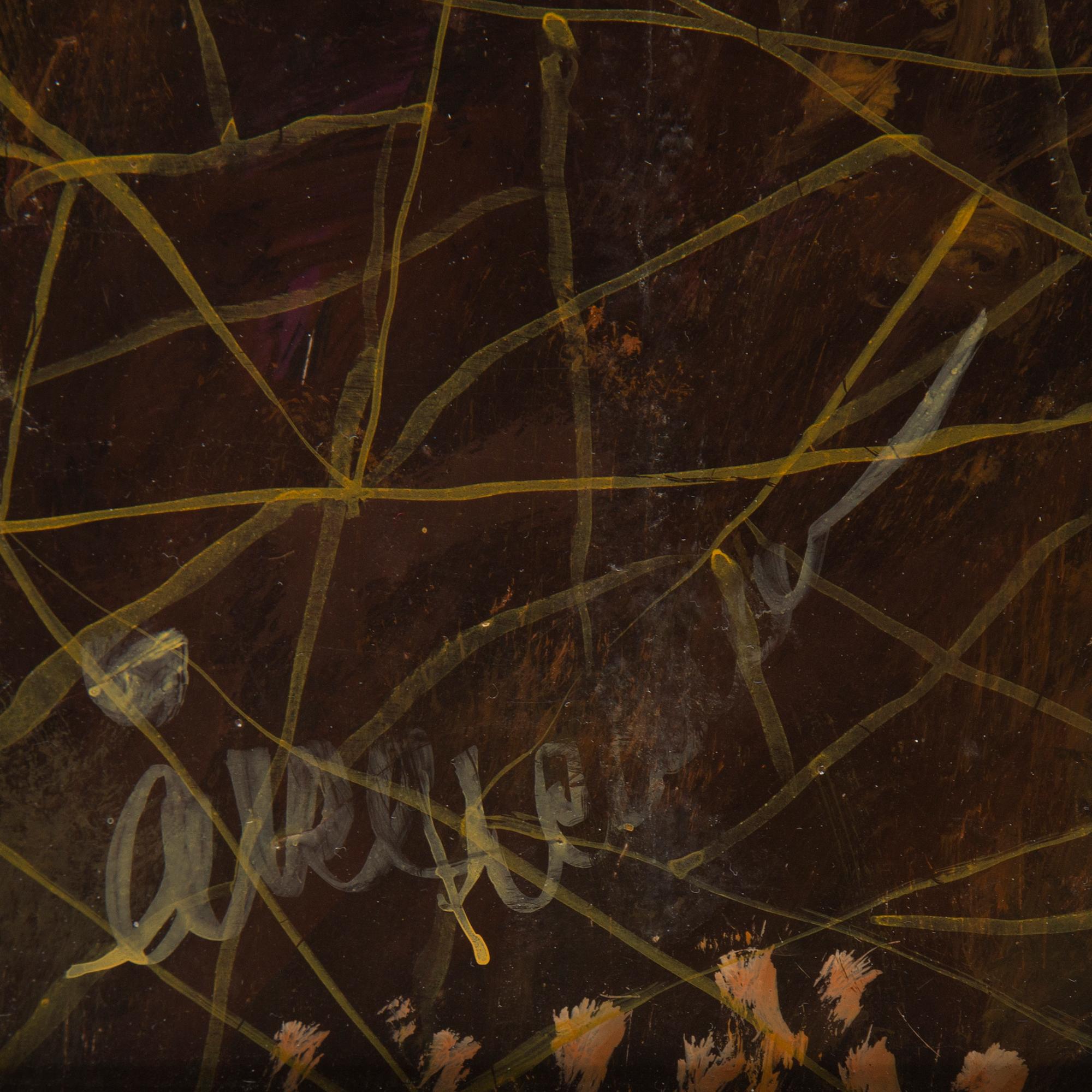 Åke Hedman, mixed media/collage, signed.