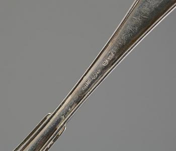 PARTI SILVER, 19 delar, bl a GAB, Stockholm, 1900-tal, vikt 319 gram.