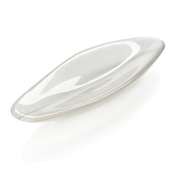 Tapio Wirkkala, Konstglas, 3869, "Sulka" (Fjäder), signerad Tapio Wirkkala.