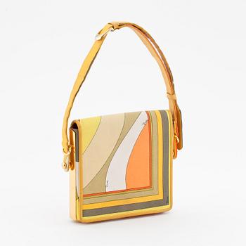 EMILIO PUCCI, a handbag and a silk scarf.