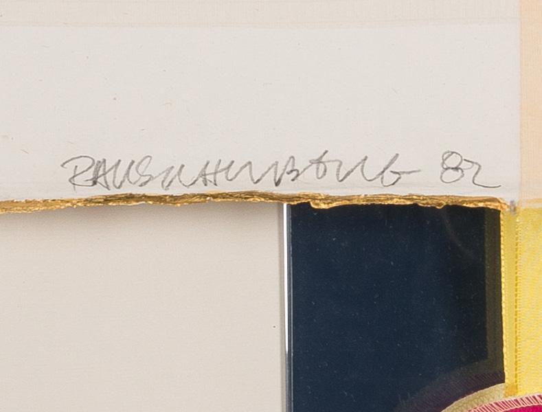 ROBERT RAUSCHENBERG, "INDIVIDUAL" FROM "7 CHARACTERS".