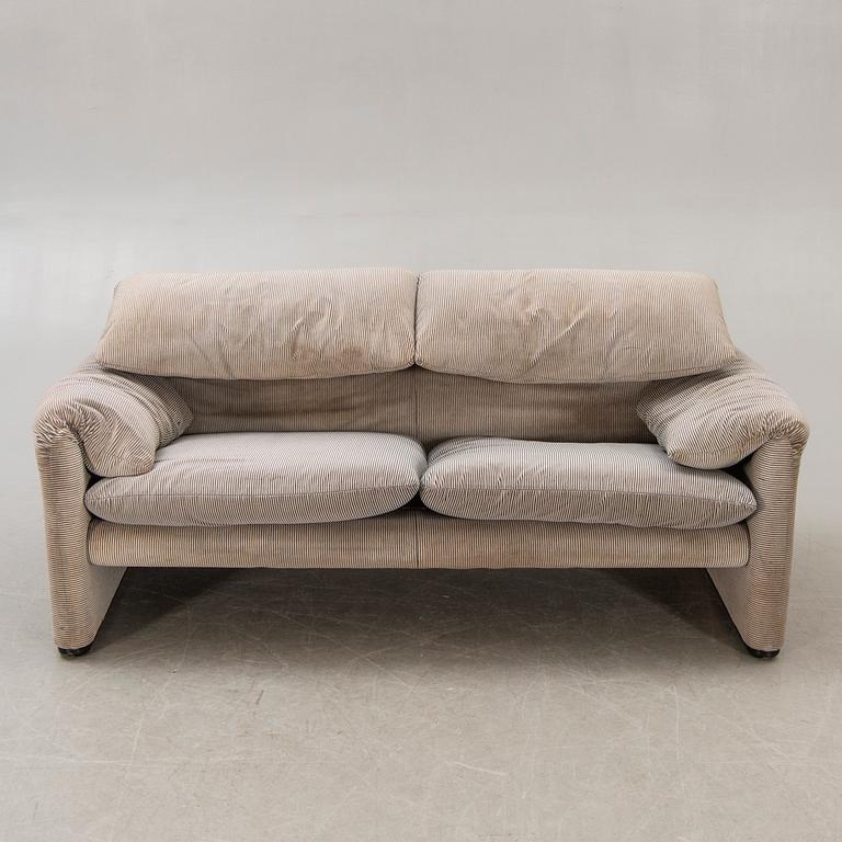 Vico Magistretti, sofa, "Maralunga", for Cassina, second half of the 20th century.