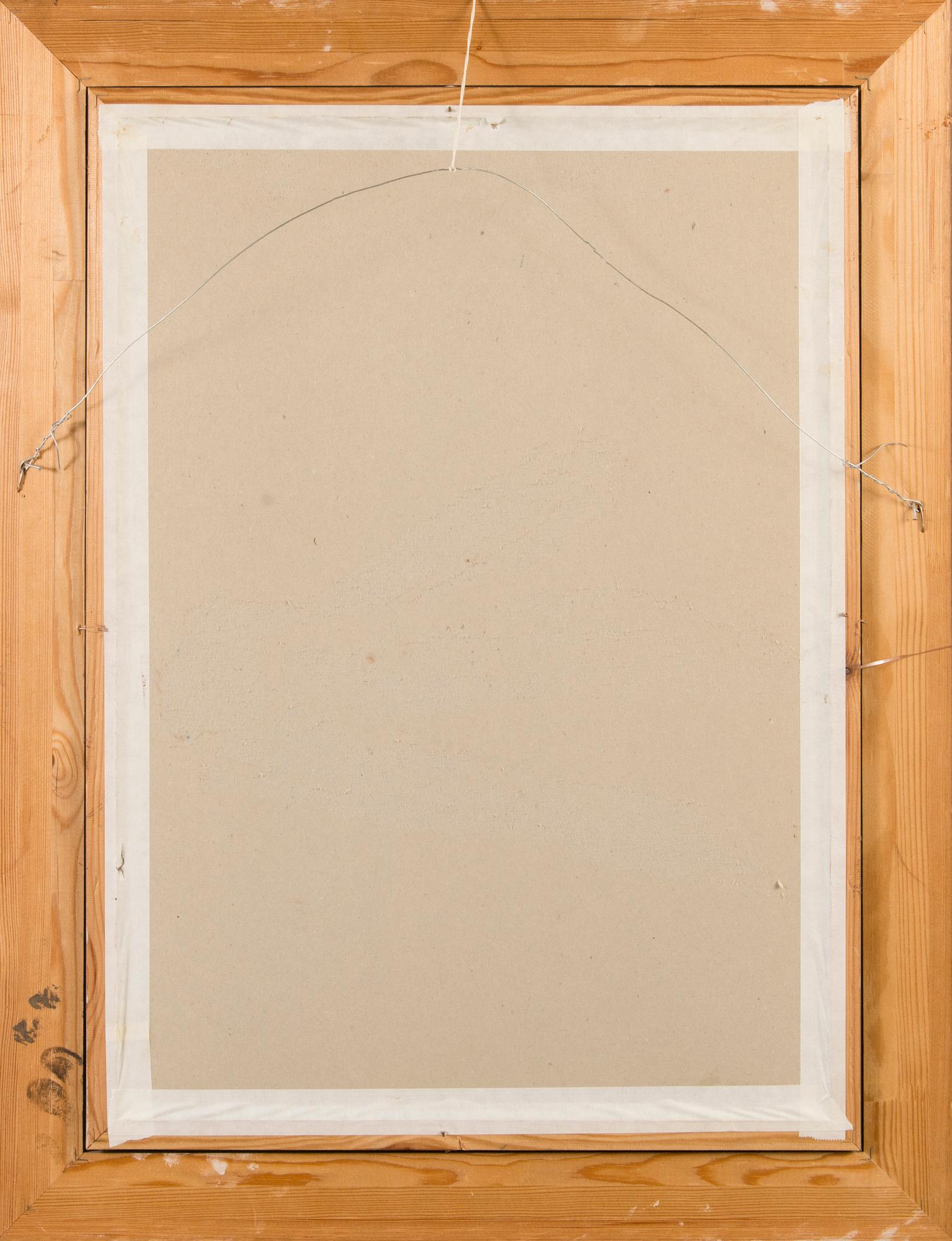 NIKOLAI LEHTO, mixed media on paper, signed and dated -63.