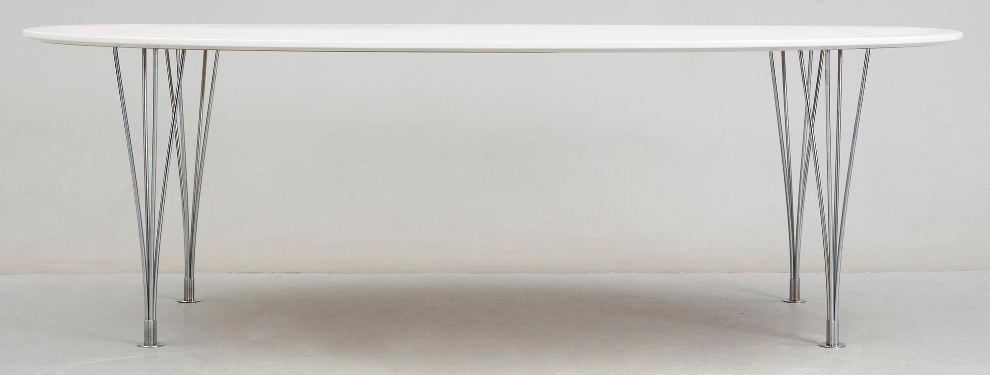 MATBORD, "Superelips", Design Bruno Mathsson och Piet Hein för Fritz Hansen och Mathson International AB.