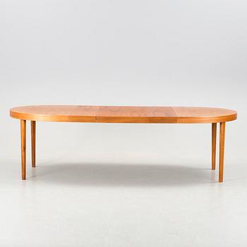 A teak dining table from Skaraborgs Möbelindustri in Tibro mid 20th century.