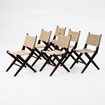 Six chairs, model 330, Sorø Stolefabrik, Denmark, second half of the 20th century.