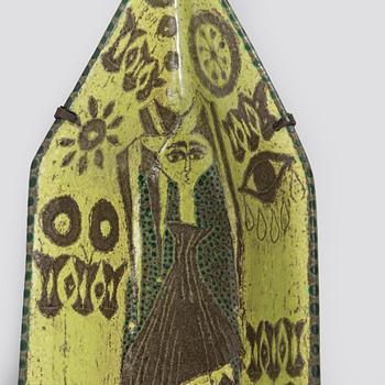 Birger Kaipiainen, skulptur, signerad Kaipiainen Rörstrand Sweden.