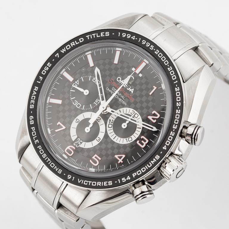 Omega, Speedmaster, Legend, "Michael Schumacher", wristwatch, 44,25 mm.