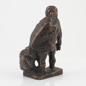 Bror Marklund, sculpture, bronze, signed BM, height 20 cm.