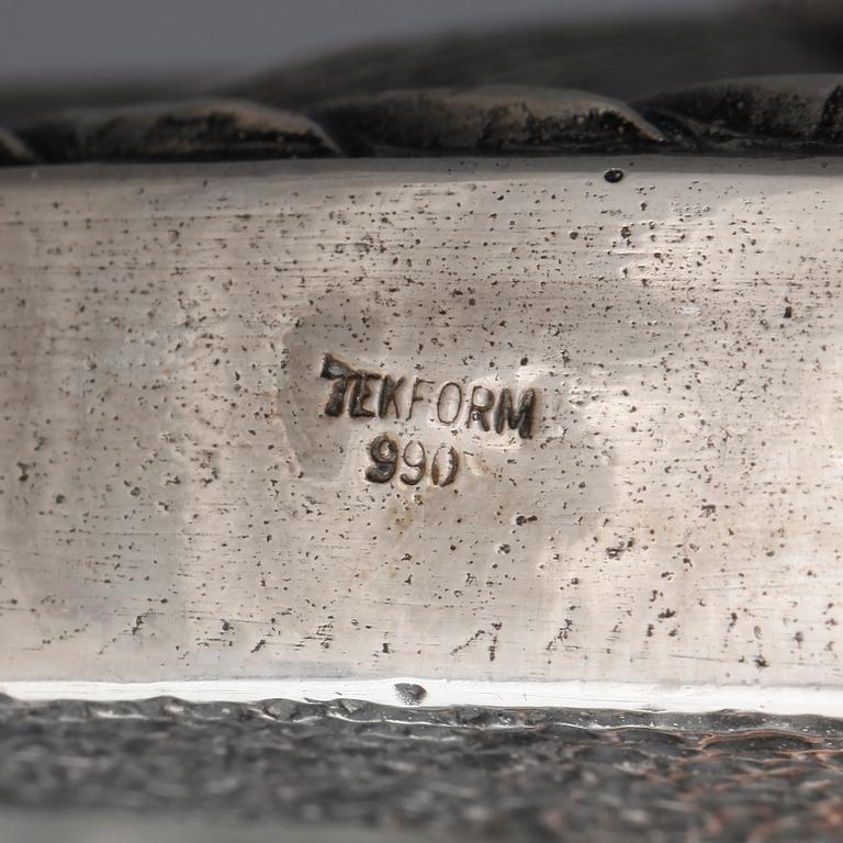 SPEGEL, silver, troligen Osmanska riket. 1900-tal. Total vikt ca 1580 gram.