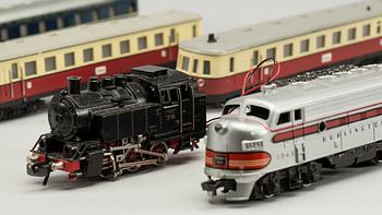 LOK, VAGNAR mm, Fleischmann, 1900-tal.