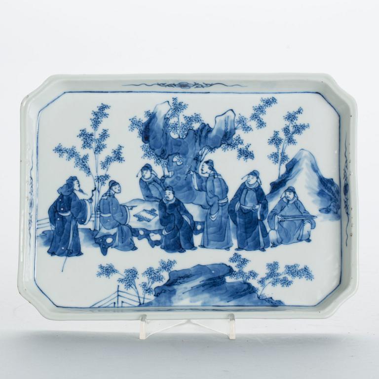 BRICKA, porslin, Kina, Qianlong (1735-1796).