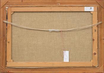 BO HULTÉN, olja på duk, signerad.