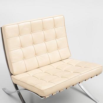 Ludwig Mies van der Rohe, fåtölj, "Barcelona", Knoll Studio.