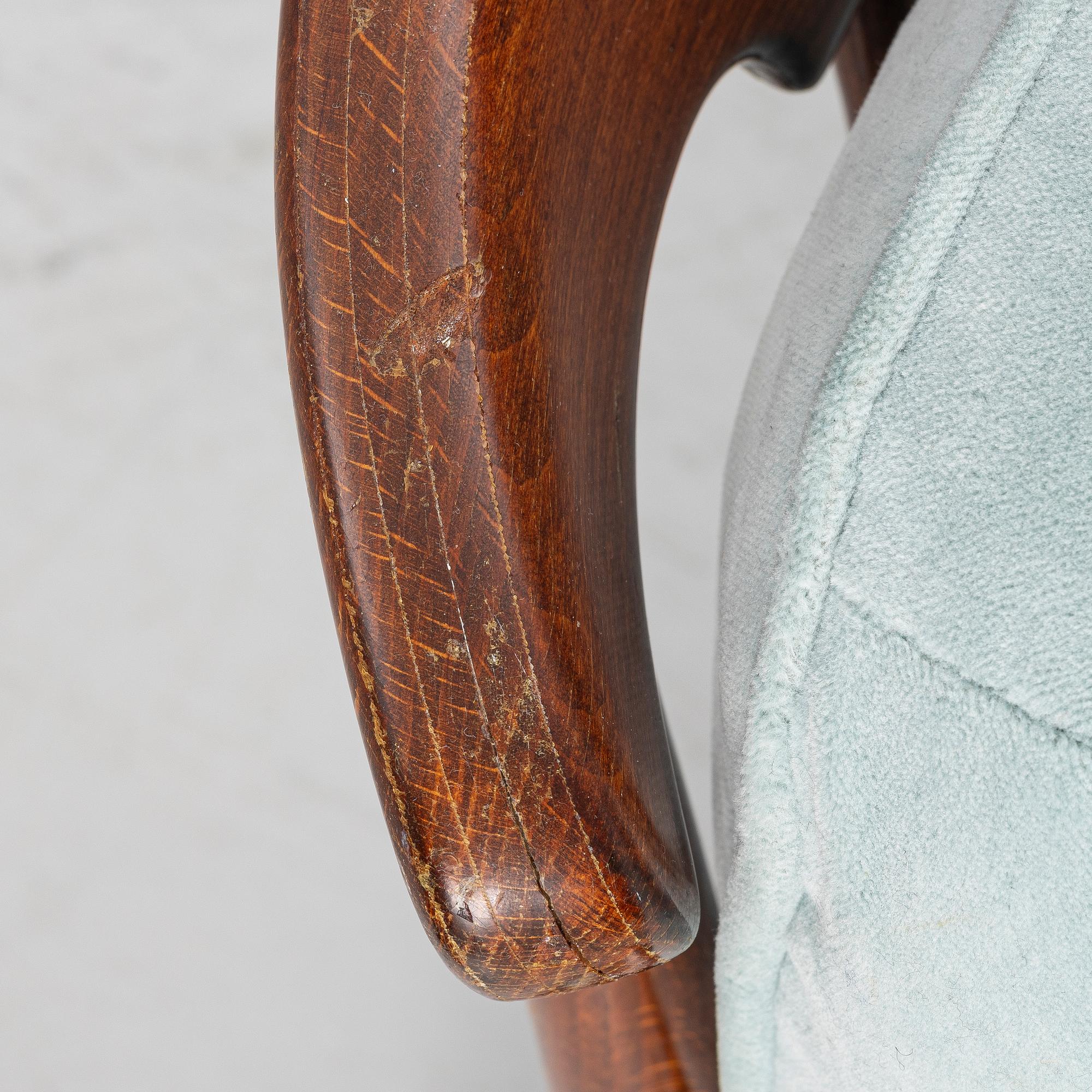 Kerstin Hörlin-Holmquist, a pair of 'Skrindan' armchairs, second half of the 20th century.