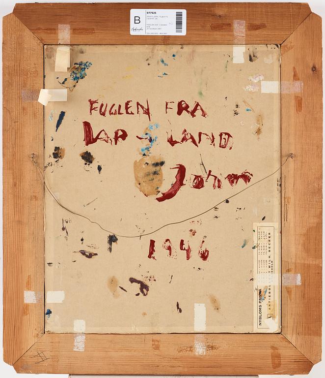 Asger Jorn, "Fuglen fra Lap-land".