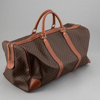 CÉLINE, monogram canvas weekendbag.