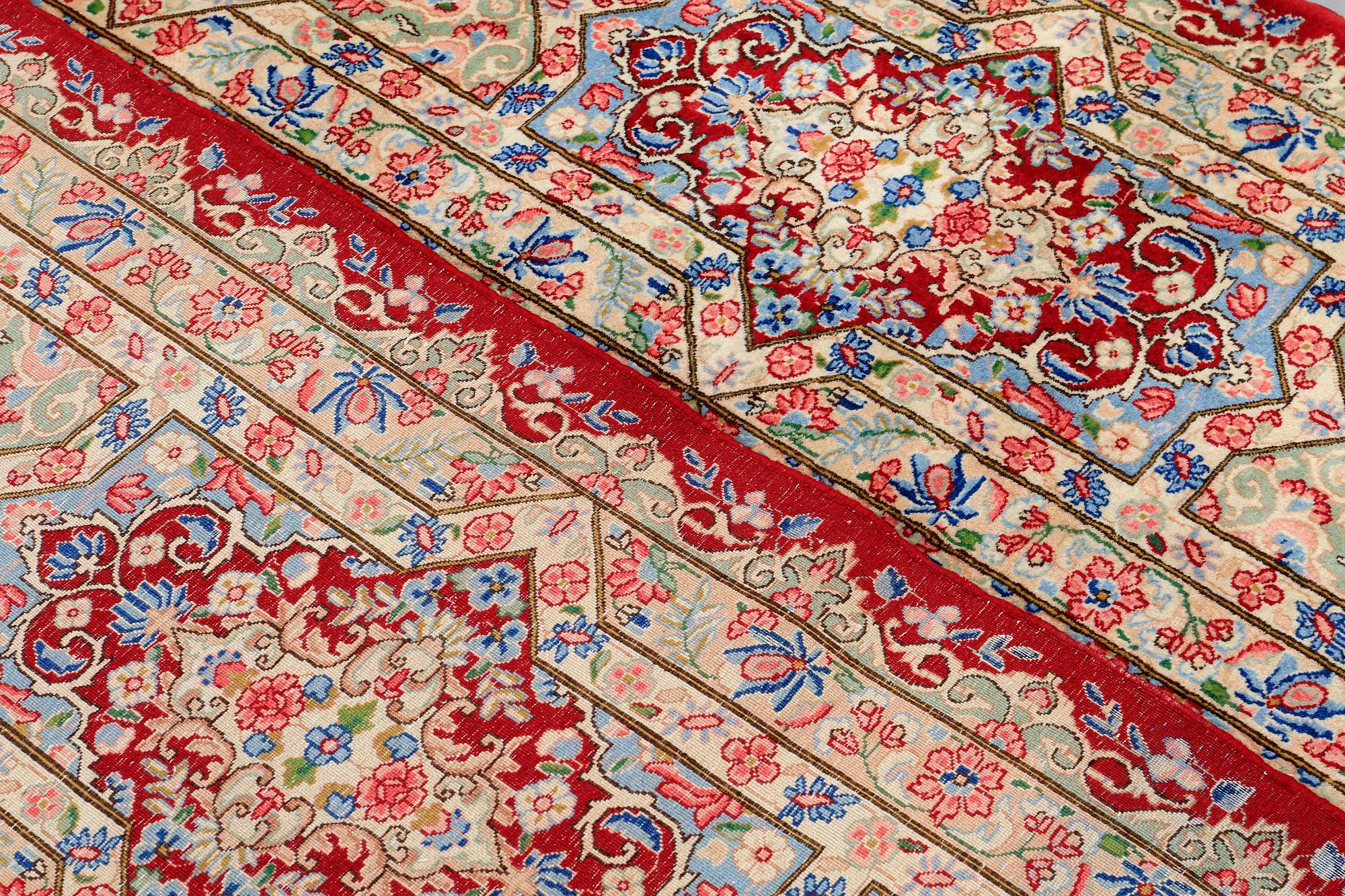 A carpet, Kerman, ca 460 x 340 cm.
