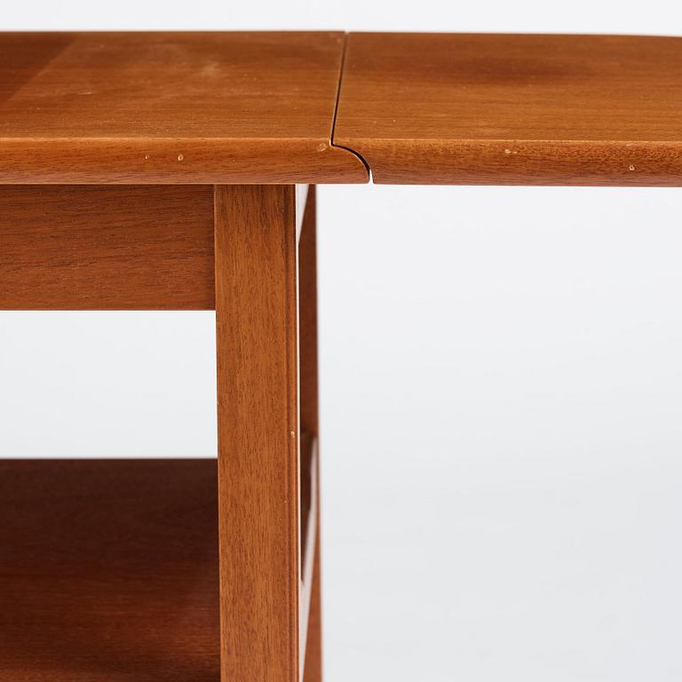 Josef Frank, a mahogany drop leaf table, Svenskt Tenn Sweden 1950s-1960s, model nr 1059.