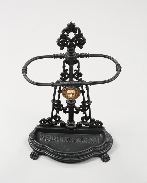 PARAPLYSTÄLL, aluminium, Norrahammar, 1900-talets andra hälft.