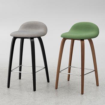Two '3D' bar chairs, Gubi, Denmark.