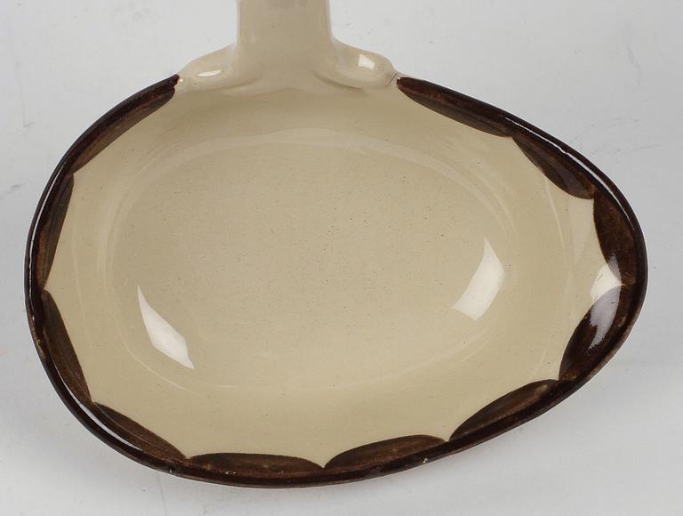 SOPPSLEV, flintgods "Pyro" Gustavsberg.