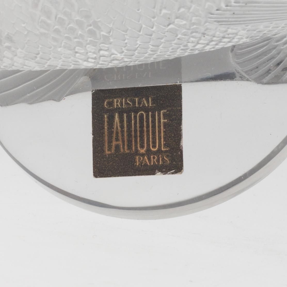 FIGURIN, glas, Lalique.