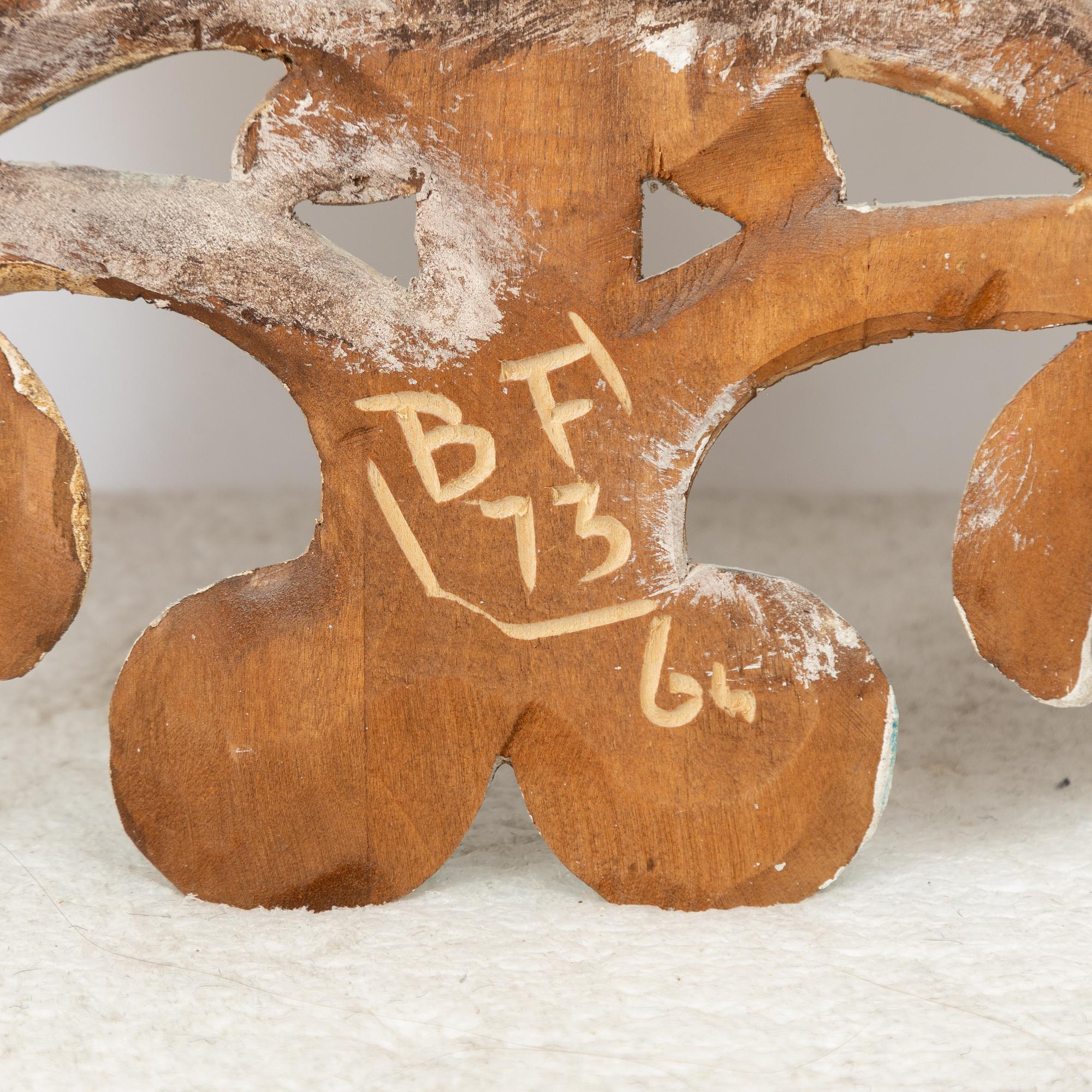 Bo Fjaestad, mirror, Värmland, 1973.