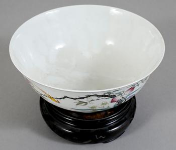 SKÅL, porslin, Kina 1900-tal.