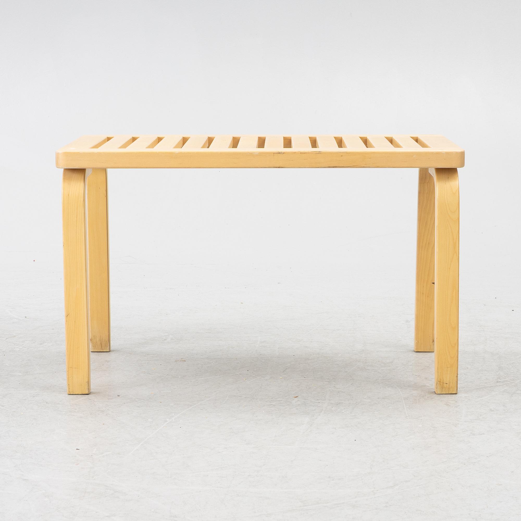 Alvar Aalto, bench, model 153 B, Artek.