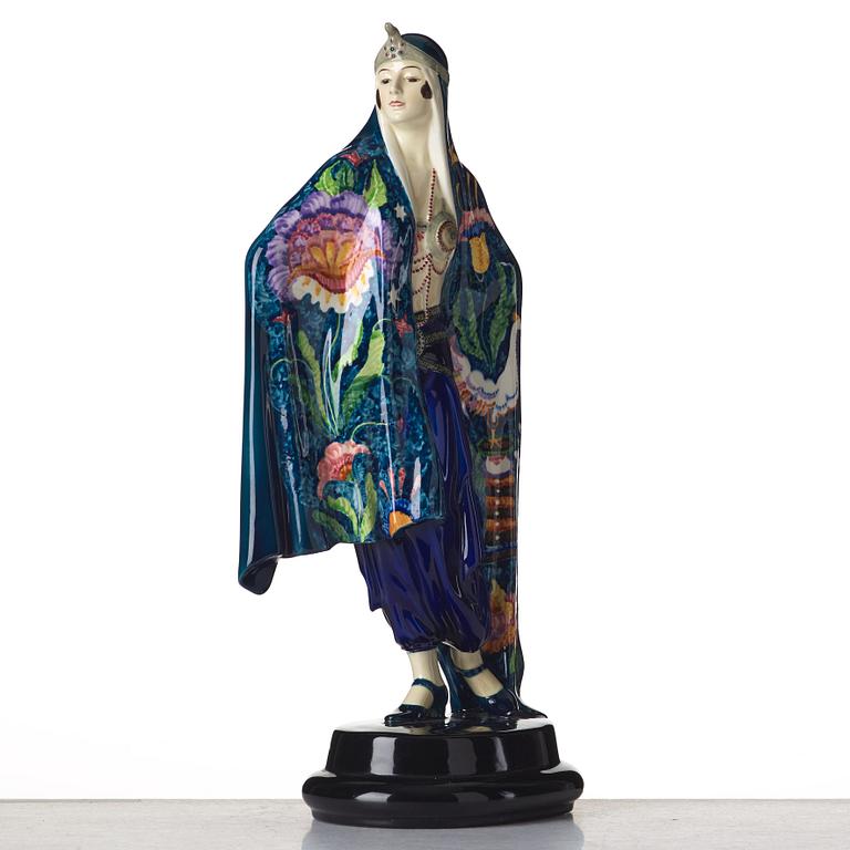 Josef Lorenzl, figurin "Aida", Goldscheider, Wien, modell 5281.