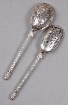 SKEDAR 2st. Silver. Troligen Frankrike.