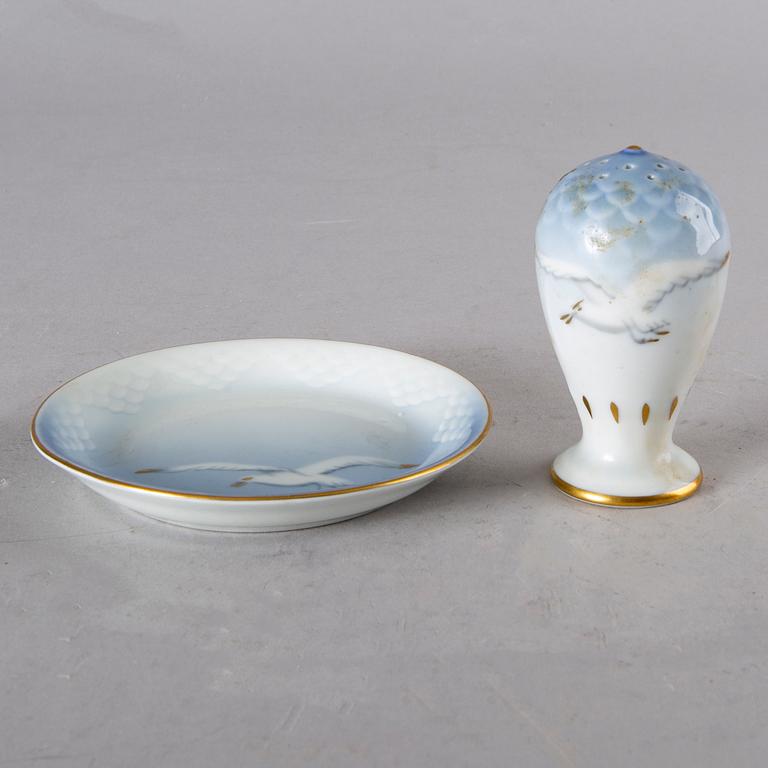 SERVIS 72 dlr Blå Måsen Bing & Gröndahl Danmark 1900-talets senare del porslin.