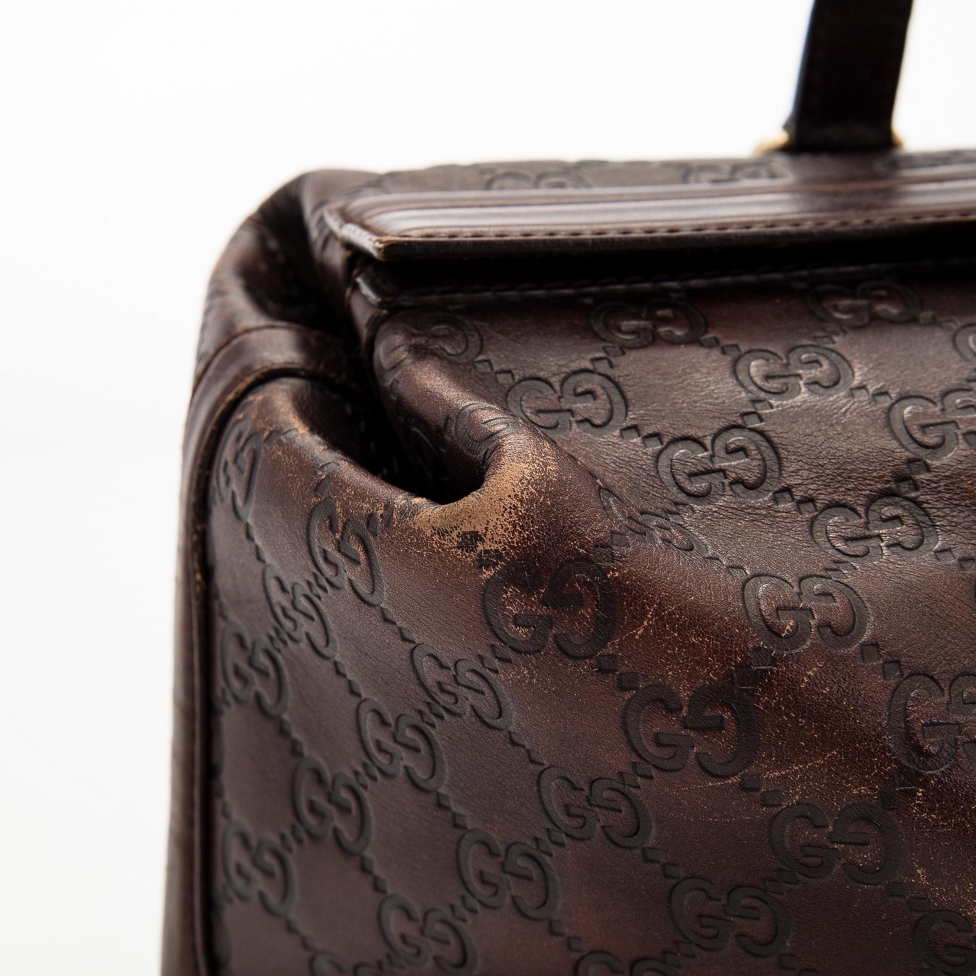 Gucci, A 'Boston' bag.
