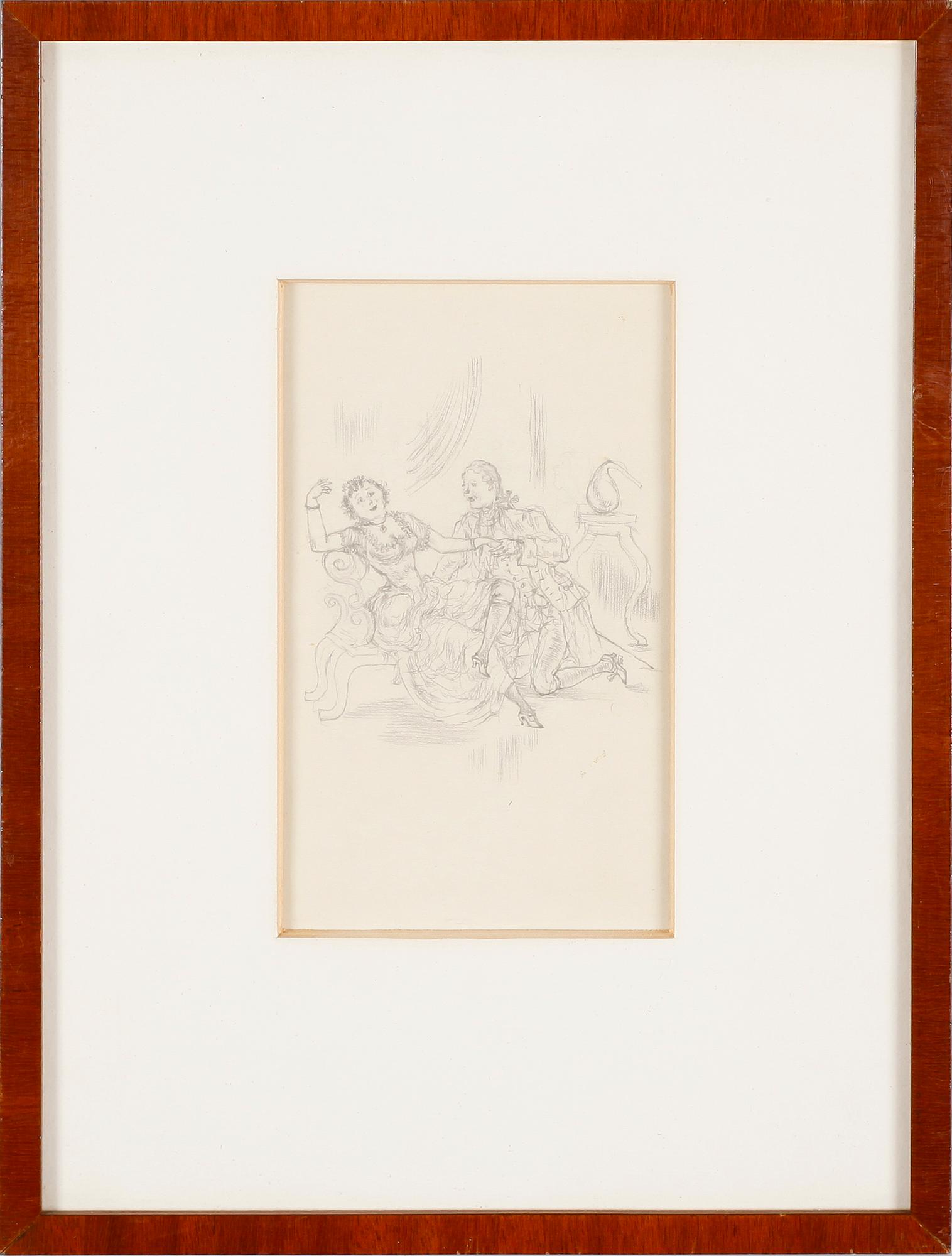 BERTIL BULL HEDLUND, 3 st, blyerts- och tuschteckningar, 2 signerade.