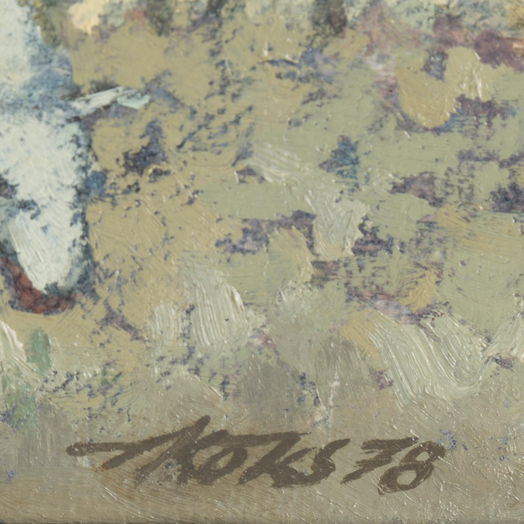ENDEL KÖKS, oil on canvas, signed and dated -78.