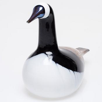 FIGURIN, glas, signerad och numrerad, O. Toikka Nuutajärvi 643/2000.