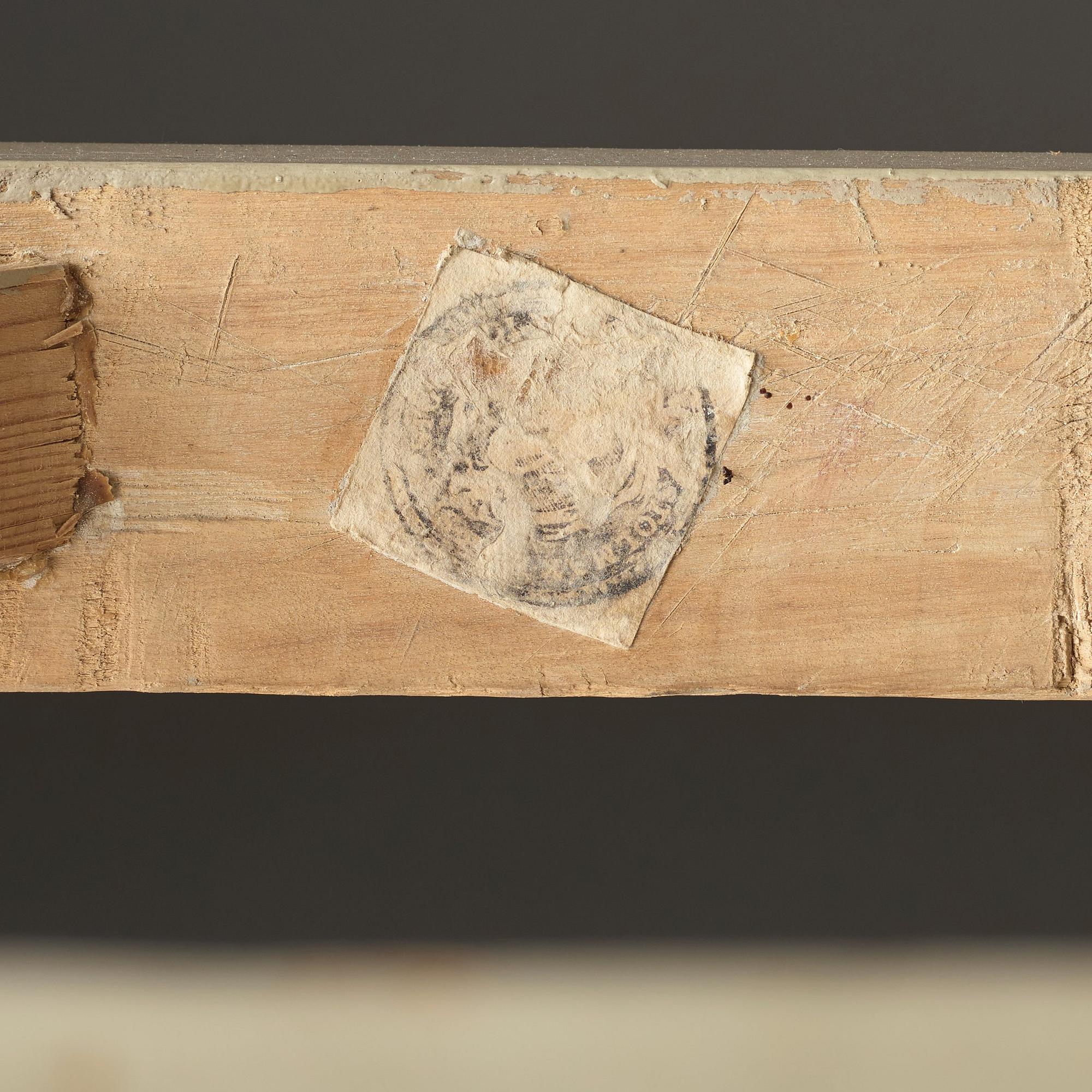 STOLAR, fyra stycken, av Johan Hammarström (mästare i Stockholm 1794-1812), sengustavianska.