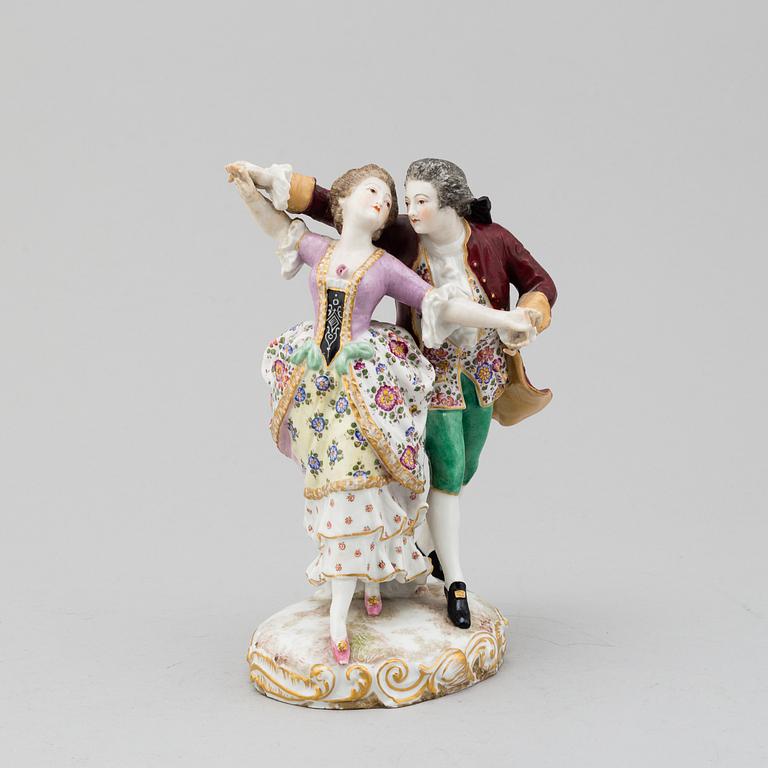 A Meissen figure group, 20th century.