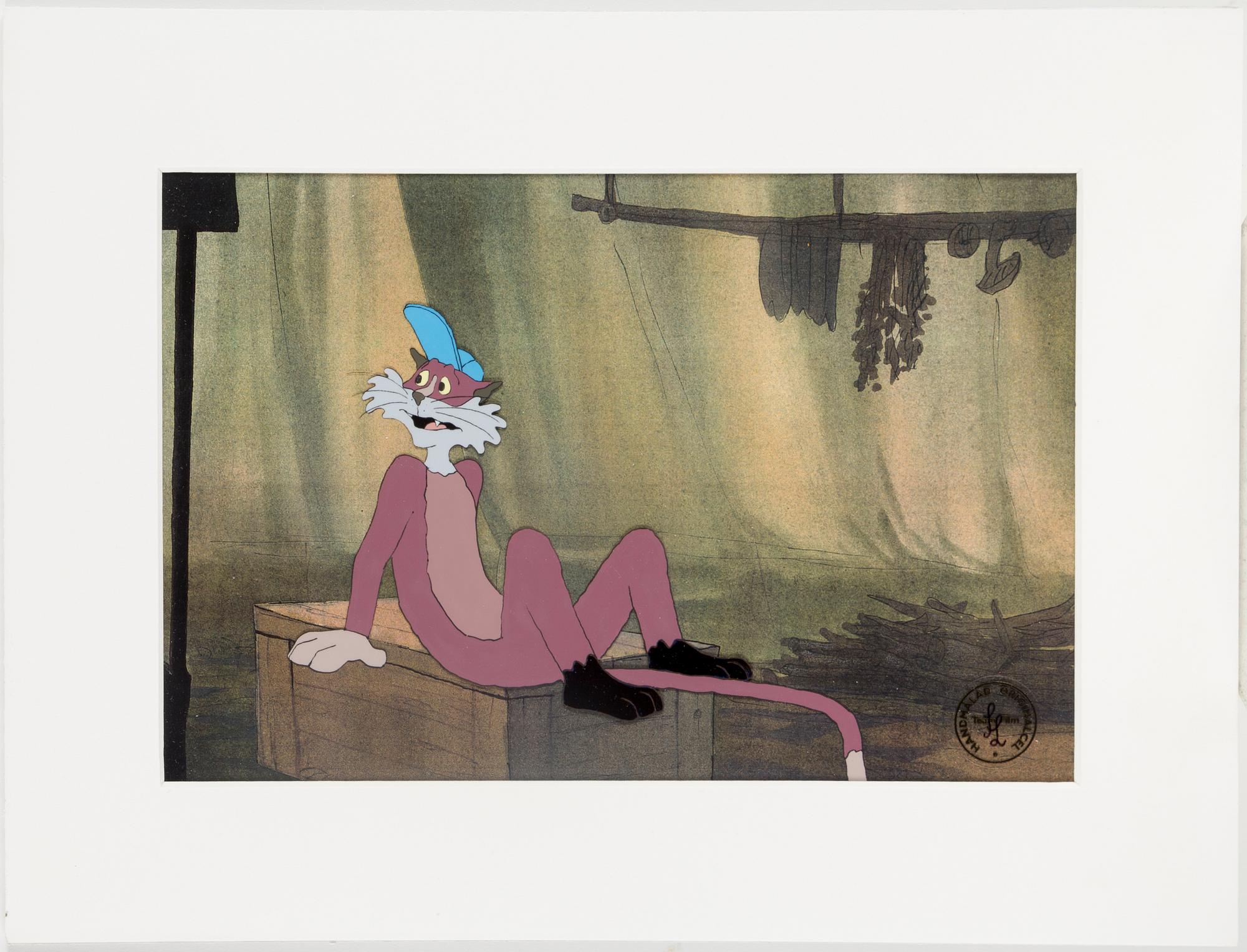 FILMCELLER, 10 stycken, original, ur "Pelle Svanslös", Team Film, flertalet sign SL.