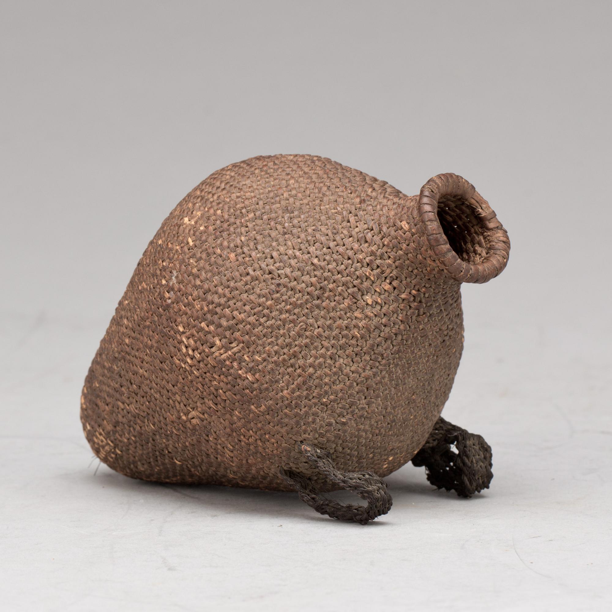 PAIUTE, kärl för frön. Nordamerikansk ursprungsbefolkning, omkring 1900.