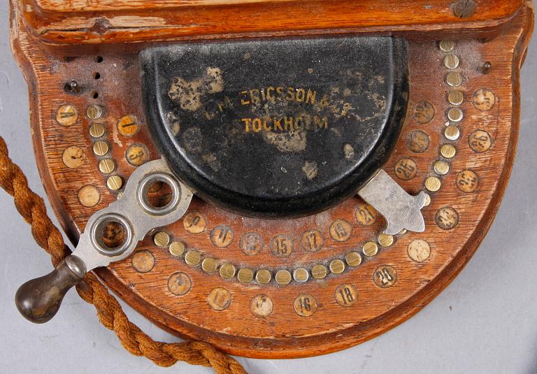 TELEFON, LM Ericsson&Co Stockholm. 1900-talets början.