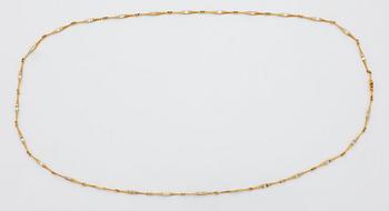 Lapponia collier 18K guld och platina.